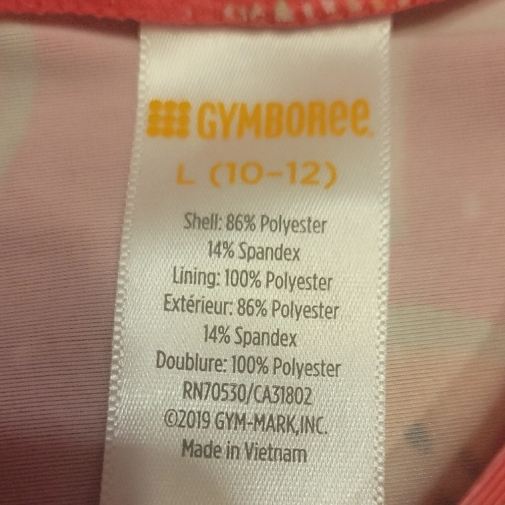 Gymboree Pink and Orange Watermelon Rashguard & Bottoms (NWOT) SIZE 10/12